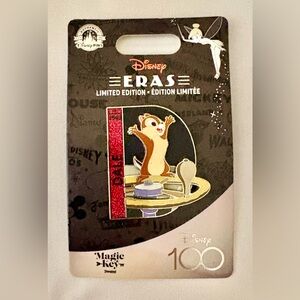Disney Parks Dale 1943 Eras Pin 2023 Disney 100 Disneyland Magic Key AP LE 3000